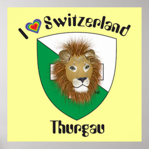 Thurgau Schweiz Schweiz Poster