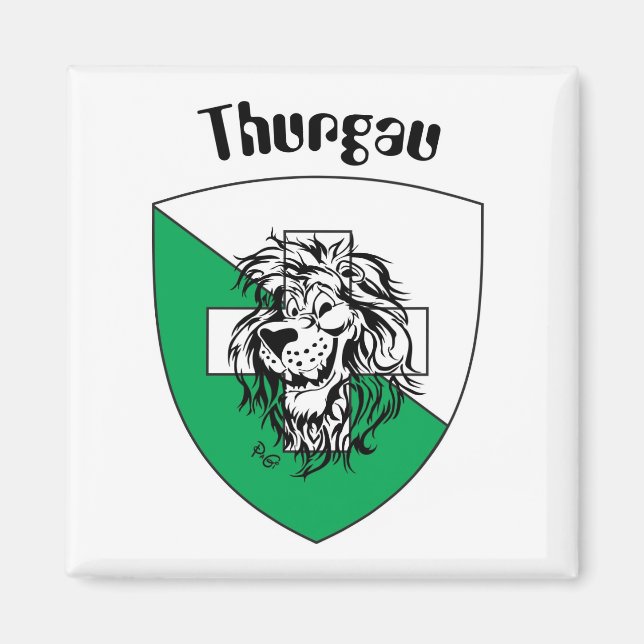 Thurgau Schweiz Suisse Svizzera Magnet (Vorne)