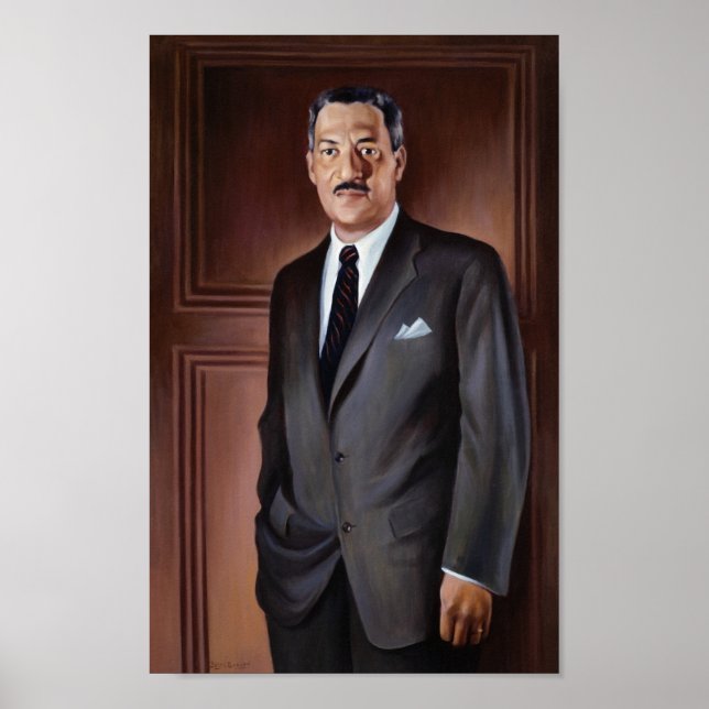 Thurgood Marshall Painting - Betsy Graves Reyneau Poster (Vorne)