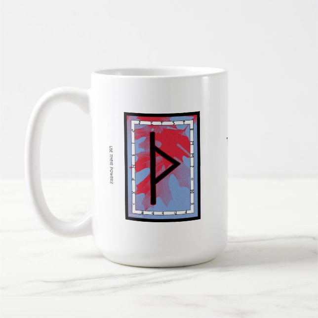 Thurisaz Rune Tasse - Verteidigung! (Links)