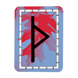 Thurisaz Viking Rune Magnet - Verteidigung!