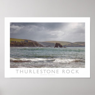 Thurlestone Felsen Poster