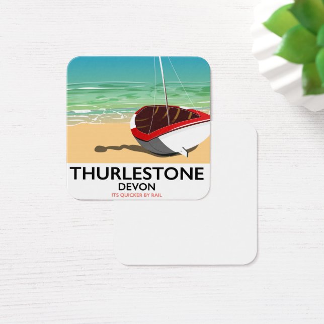 Thurlestone South Devon Reiseplakat (Schreibtisch)