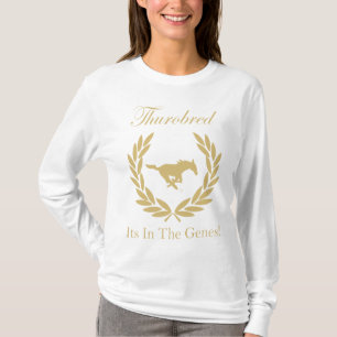 Thurobred, das herein die Gene SJSA sein ist T-Shirt