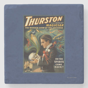 Thurston der große Magier, der Schädel magisch Steinuntersetzer