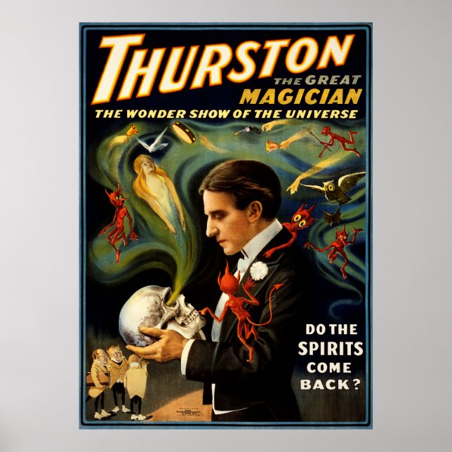 Thurston, der große Magier Poster (Vorne)