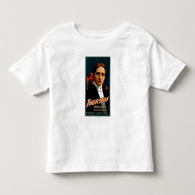 Thurston, der Teufel erzählt ihm Magie Kleinkind T-shirt (Vorderseite)