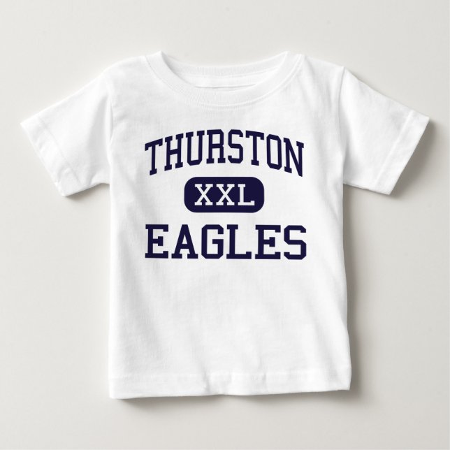 Thurston - Eagles - Highschool - Redford Michigan Baby T-shirt (Vorderseite)