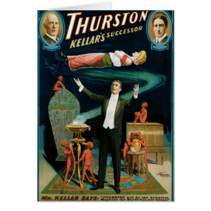 Thurston ~ Kellar's Nachfolger Vintage Magic Act