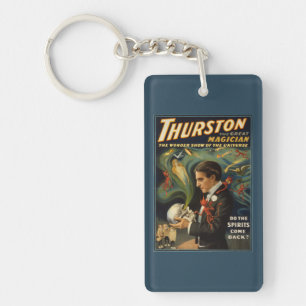 Thurston le grand magicien jugeant le crâne