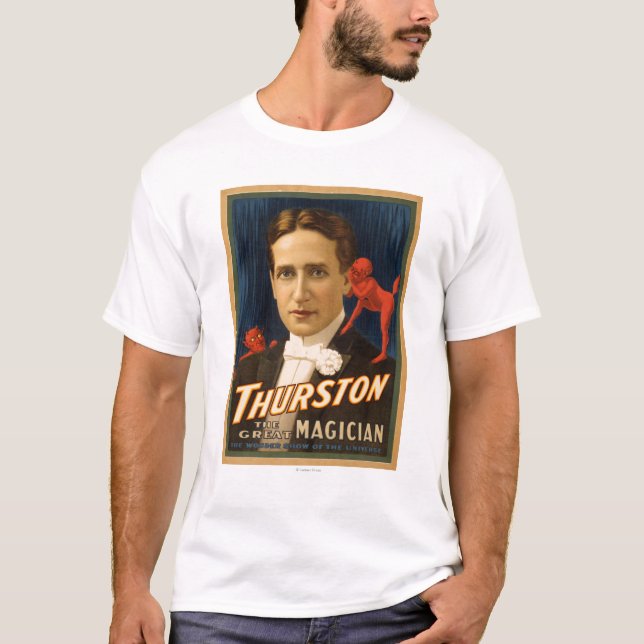 Thurston, Teufel, welche ihm Geheimnisse Magie 2 T-Shirt (Vorderseite)