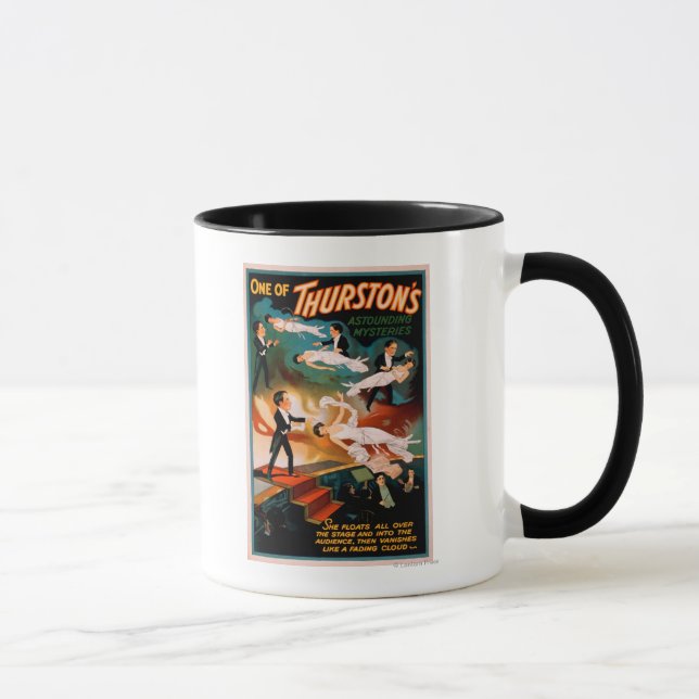Thurstons verblüffendes Zauberposter für Geheimnis Tasse (Rechts)