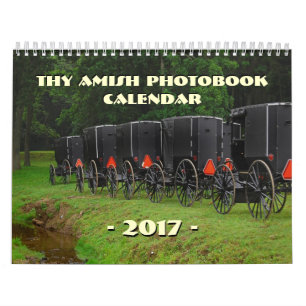 Thy calendrier amish de Photobook