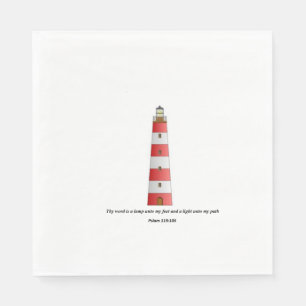 Thy Wort ist eine Lampe Serviette