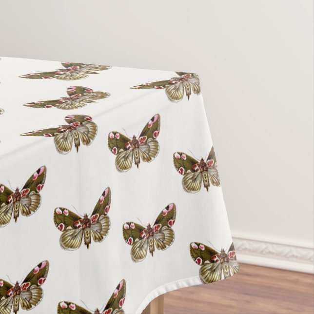 Thyatira batis - The Peach Blossom Moth Tischdecke (Beispiel)