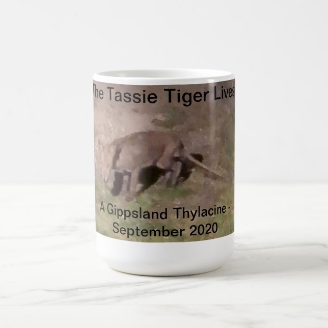 Thylacin Tasmanian Tiger Drink Tasse (Mittel)