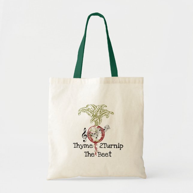 Thyme 2Turnip Beet Tote Tasche (Vorne)
