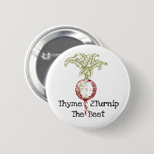 Thyme 2Turnip der Rübenknopf Button