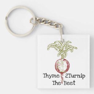 Thyme 2Turnip Schlüsselanhänger