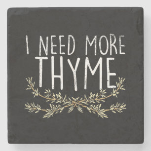 Thyme Herb Pflanze Steinuntersetzer