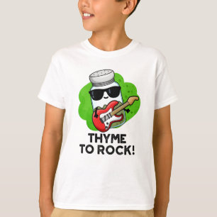 Thyme to Rock Funny Herb Pub T-Shirt