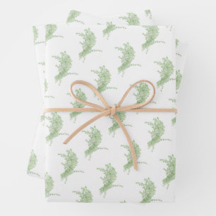 Thymianzeichnung Geschenkpapier Set