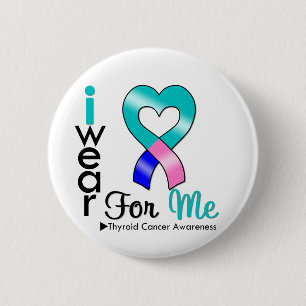 THYROID CANCER Band für mich Button