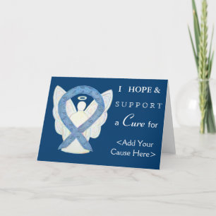 Thyroid Paisley Awareness Ribbon Grußkarten Karte