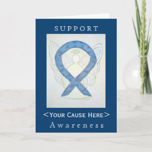 Thyroid Paisley Awareness Ribbon individuelle Kart Karte