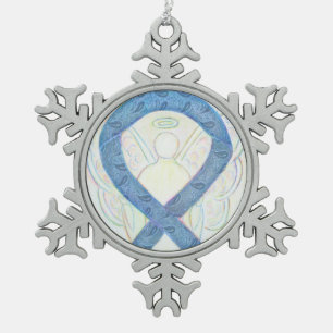 Thyroid Sensibilisation Ruban Angel Ornement