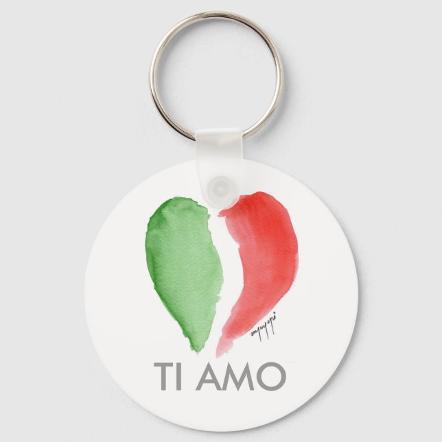 TI AMO SCHLÜSSELANHÄNGER (Vorderseite)