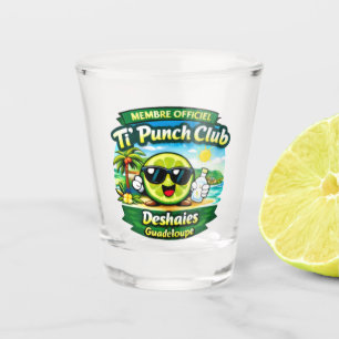 Ti' Punch Club Deshaies Guadeloupe Schnapsglas