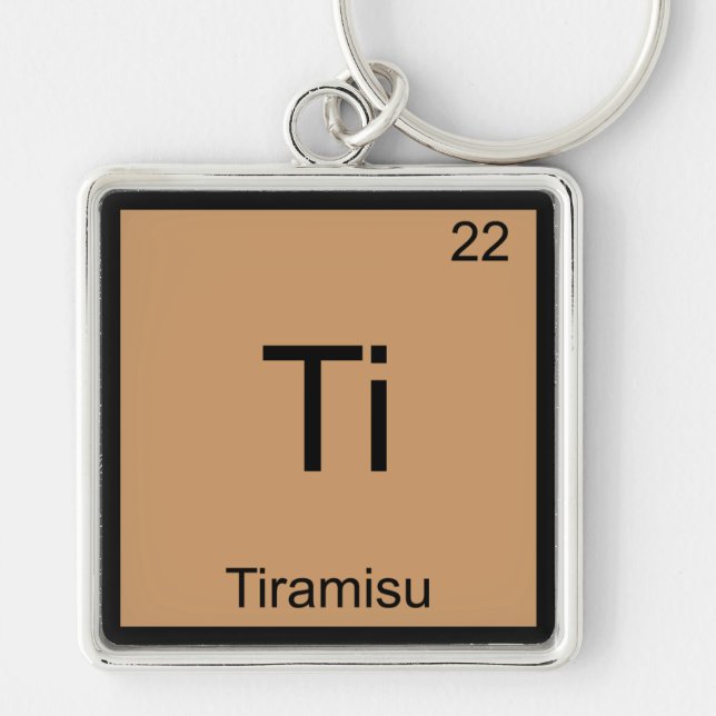 Ti - Symbol-T-Shirt für das Symbol für das Element Schlüsselanhänger (Vorne)