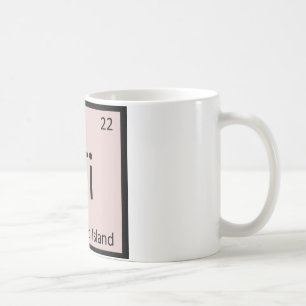 Ti - Thousand Island Chemie Periodensystem Kaffeetasse