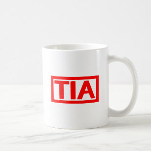 Tia Briefmarke Kaffeetasse