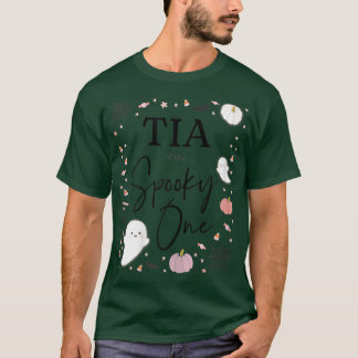 Tia der Spooky One Girl Erster Geburtstag P T-Shirt