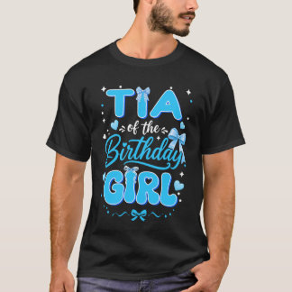 Tia des Geburtstagskindes Familien Coquette Schlei T-Shirt