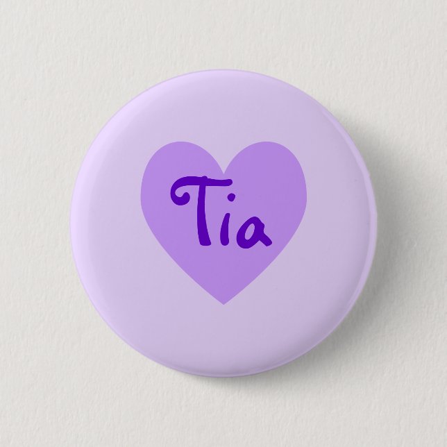 Tia Lila Button (Vorderseite)