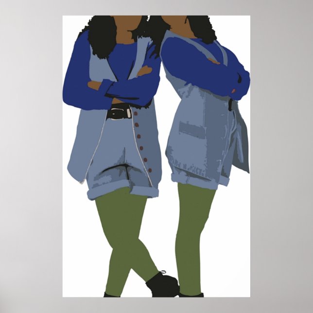 Tia Tamera Sister Sister Poster (Vorne)