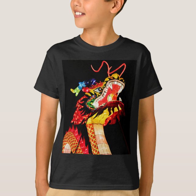 Tianlong-Drache T-Shirt (Vorderseite)