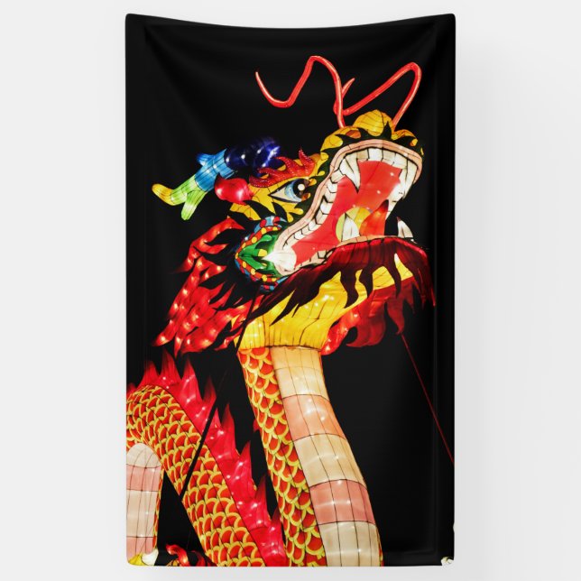 Tianlong Dragon Banner (Vertikal)