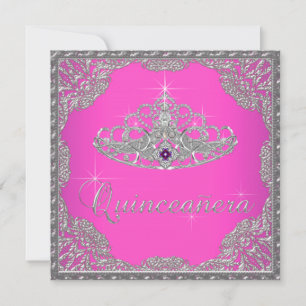 Tiara Quinceanera Einladung