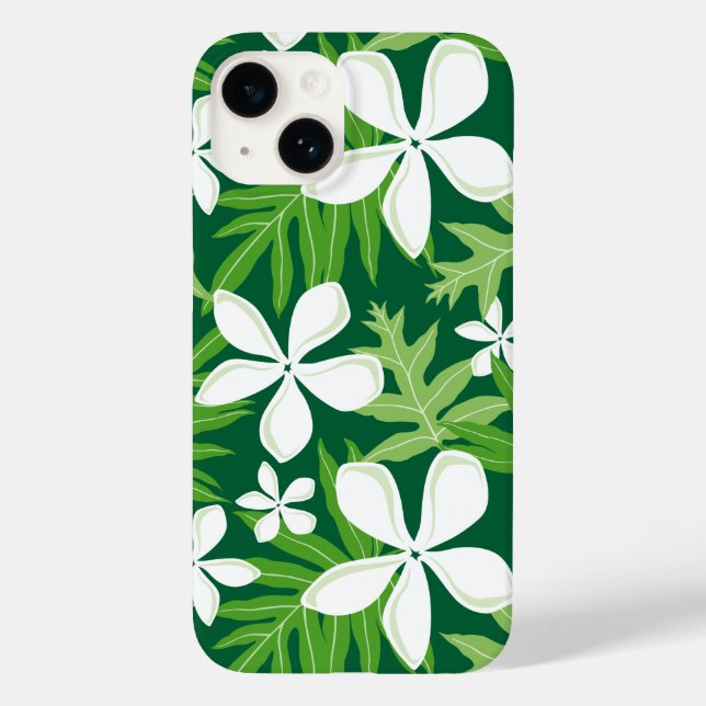 TIARE (GREEN) Fall Mate iPhone Case-Mate iPhone 14 Hülle (Rückseite)