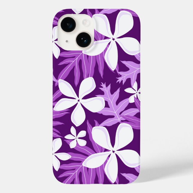 TIARE (LILA) Fall Mate iPhone Case-Mate iPhone 14 Hülle (Rückseite)