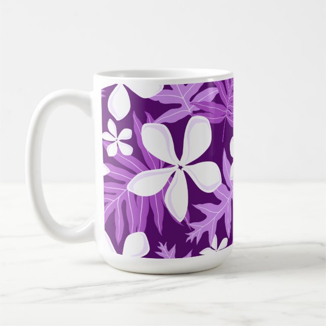 TIARE (LILA) KAFFEETASSE (Links)