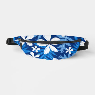 TIARE MOTIF EN BLEU