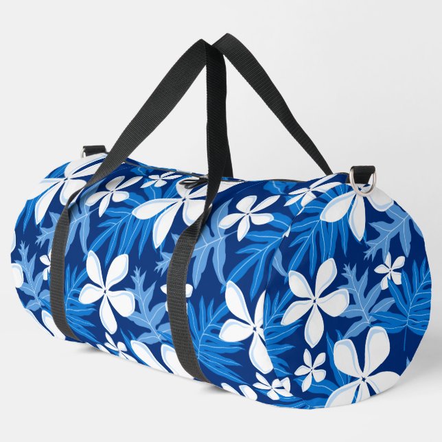 TIARE PATTER IN BLAU DUFFLE BAG (Linke Ecke)