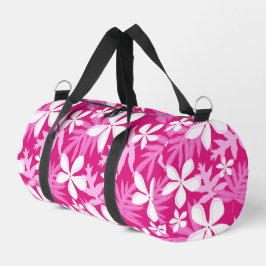 TIARE PATTERIN IN WARTEPINK DUFFLE BAG