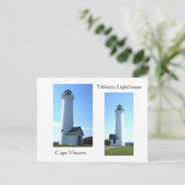 Tibbetts Leuchtturm Postkarte