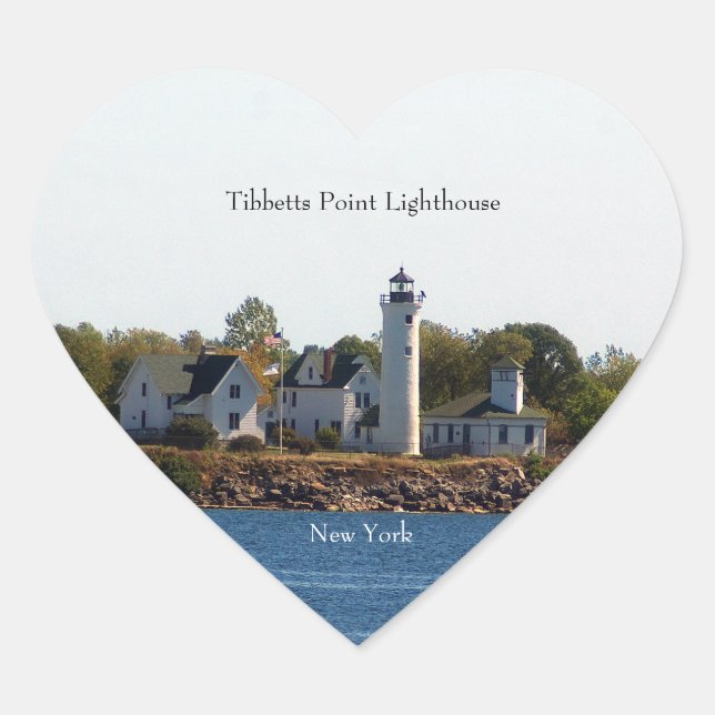 Tibbetts Point Lighthouse Aufkleber Ver2 (Vorderseite)